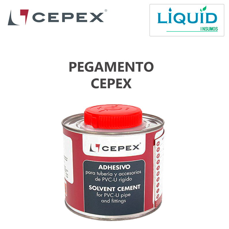 Aplicación de adhesivo CEPEX en tubería PVC