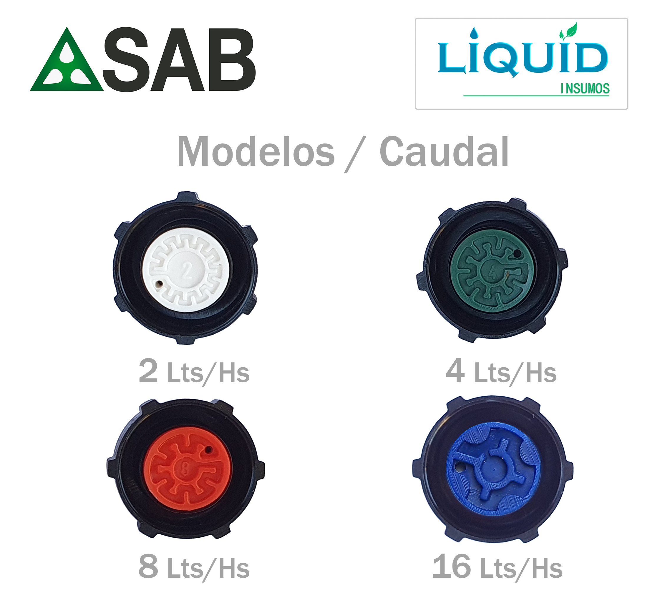 Gotero SAB Rambo tipo laberinto vista lateral